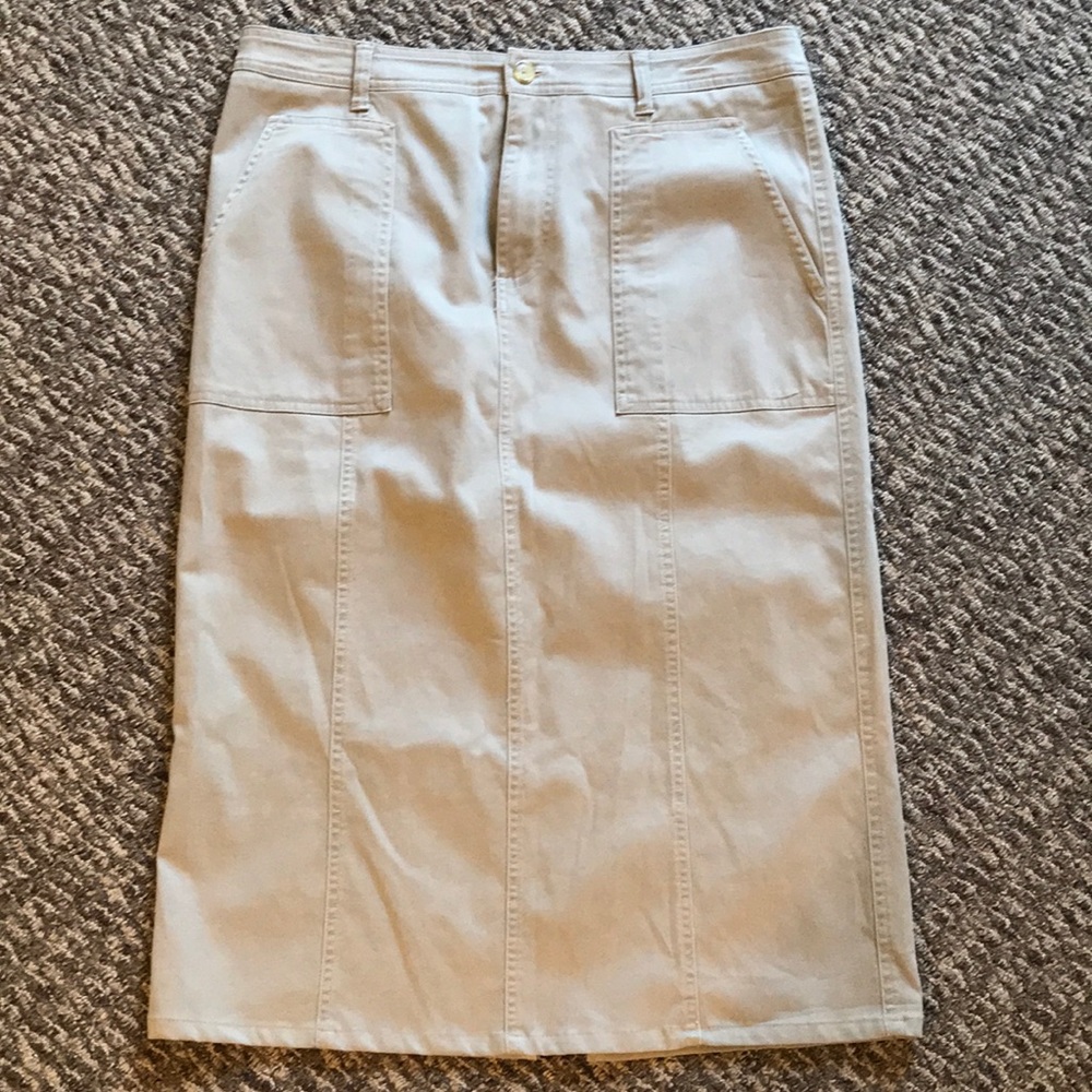 Vintage long straight skirt Gloria Vanderbilt